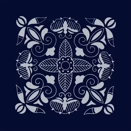 Batik patterns Illustration Material