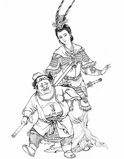 Feng Shen Romance Illustration Material