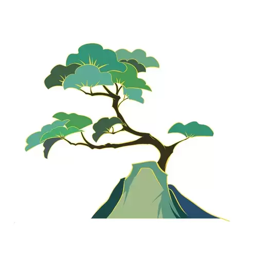 Tree Illustration Material