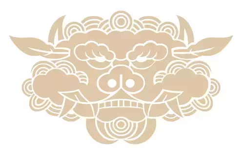 Animal Head Totem Pattern Illustration Material