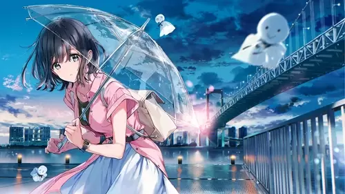 Anime girls 4K Wallpaper