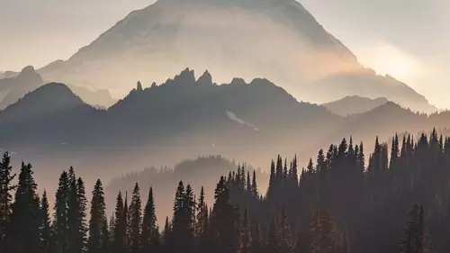 Mount Rainier National Park 4K Wallpaper