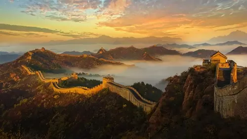Famous Buildings: The Great Wall 4K Wallpaper