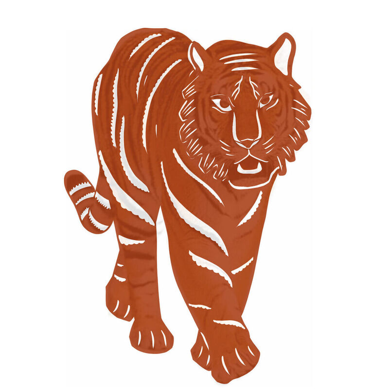 Year of the tiger Paper Cutting Illustration Vector