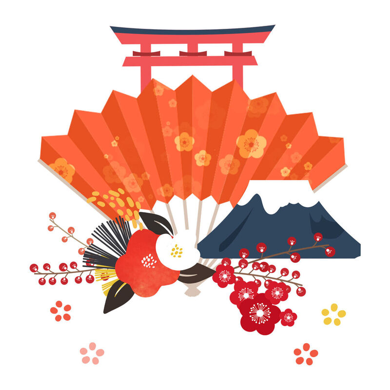 Impressions of Japan Illustration Vectors